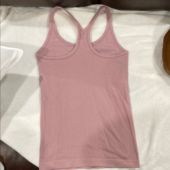 Pink Ribbed Tank Top - Picture 2 of 6